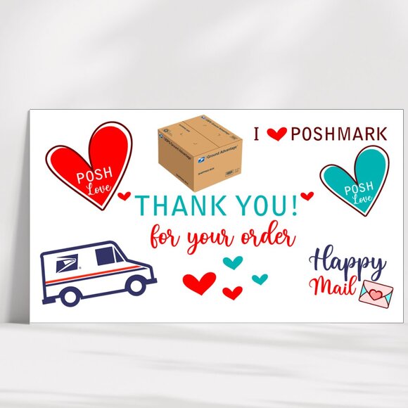 100 Thank You Cards - Picture 3 of 6